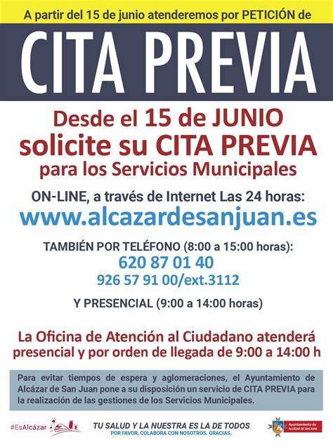 Cita Previa. Trámites y Servicios. Ayuntamiento de。